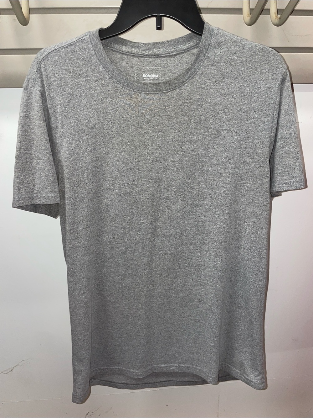 Sonoma Men’s Short Sleeve Crew T-Shirt - Heather Gray